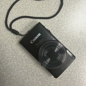 Canon PowerShot ELPH 360 hs Black Camera